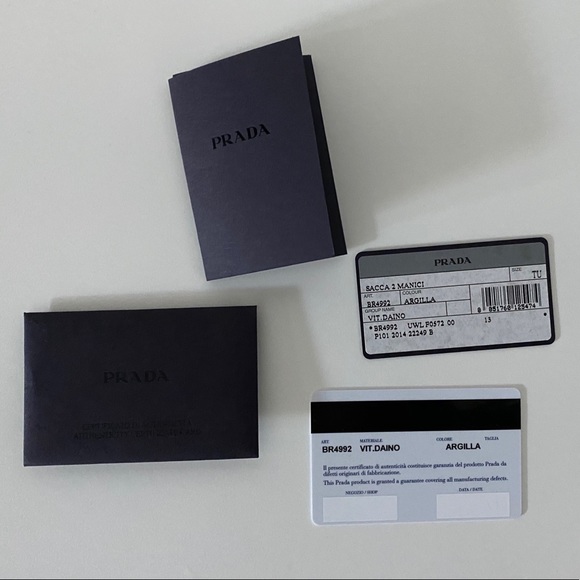 Prada Vitello Daino Sacca 2 Manici Leather Tote - Picture 7 of 8